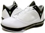 Nike Air Jordan 2009 White-Metallic Silver-Black - nadmìrná velikost bot 52,5