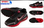 Nike Air Max Alpha 2011 Black Metallic Silver Sport Red